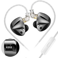 Наушники KZ D-Fi Tuning с микрофоном black