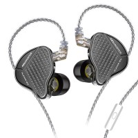 Наушники KZ PR1 Pro с микрофоном black