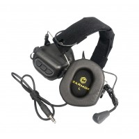 Тактические наушники EArmor M32 MOD3 с микрофоном black
