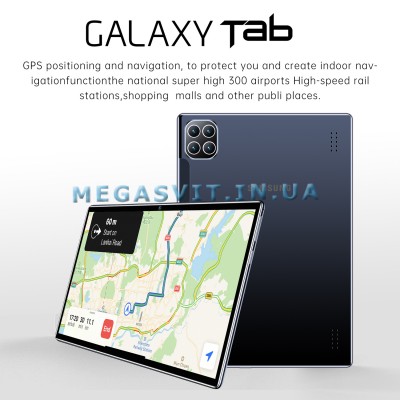 Игровой Планшет Samsung 6-128GB Tab S Pro Helio G89  / 10.1"дюйм / 2-sim / NEW 2024