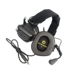 Тактические наушники EArmor M32 MOD3 с микрофоном black