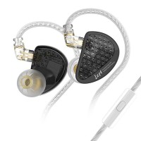Наушники KZ AS16 Pro с микрофоном black