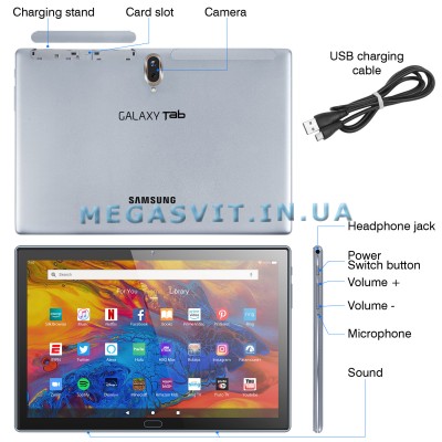 Быстрый Планшет 6-128GB  Samsung Smart Activ. 6-64GB. 12 android. Dimensity 9000 Plus/ 2 сим-карты